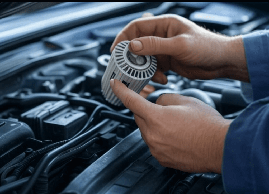 Person cleaning a home thermostat to prevent dust buildup and temperature errors