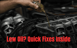 Read more about the article Handling Low Engine Oil: My Simple Guide to Fixing It Fast